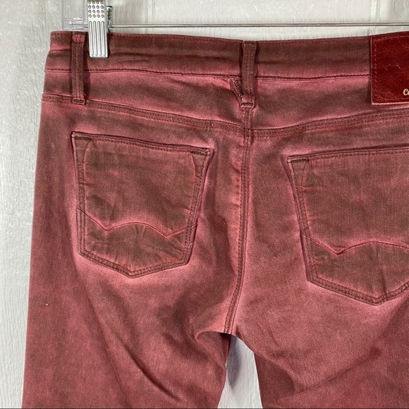 Cult of Individuality Red Teaser Skinny Jeans - Picture 7 of 12